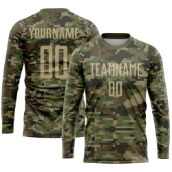Custom-name team long-sleeve football kits – new sublimation-printed men’s/youth jerseys, made-to-sample design