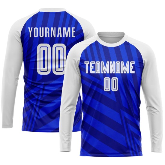 Latest unisex long-sleeve football jerseys – adult custom logo print, wholesale pricing