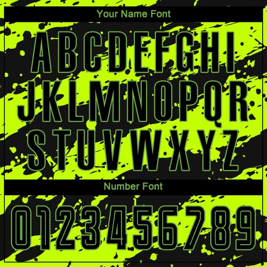 Green Neon Uniform Sublimation Jersey Custom Soccer Black Green Neon Uniform Sublimation Jersey Custom Soccer Black